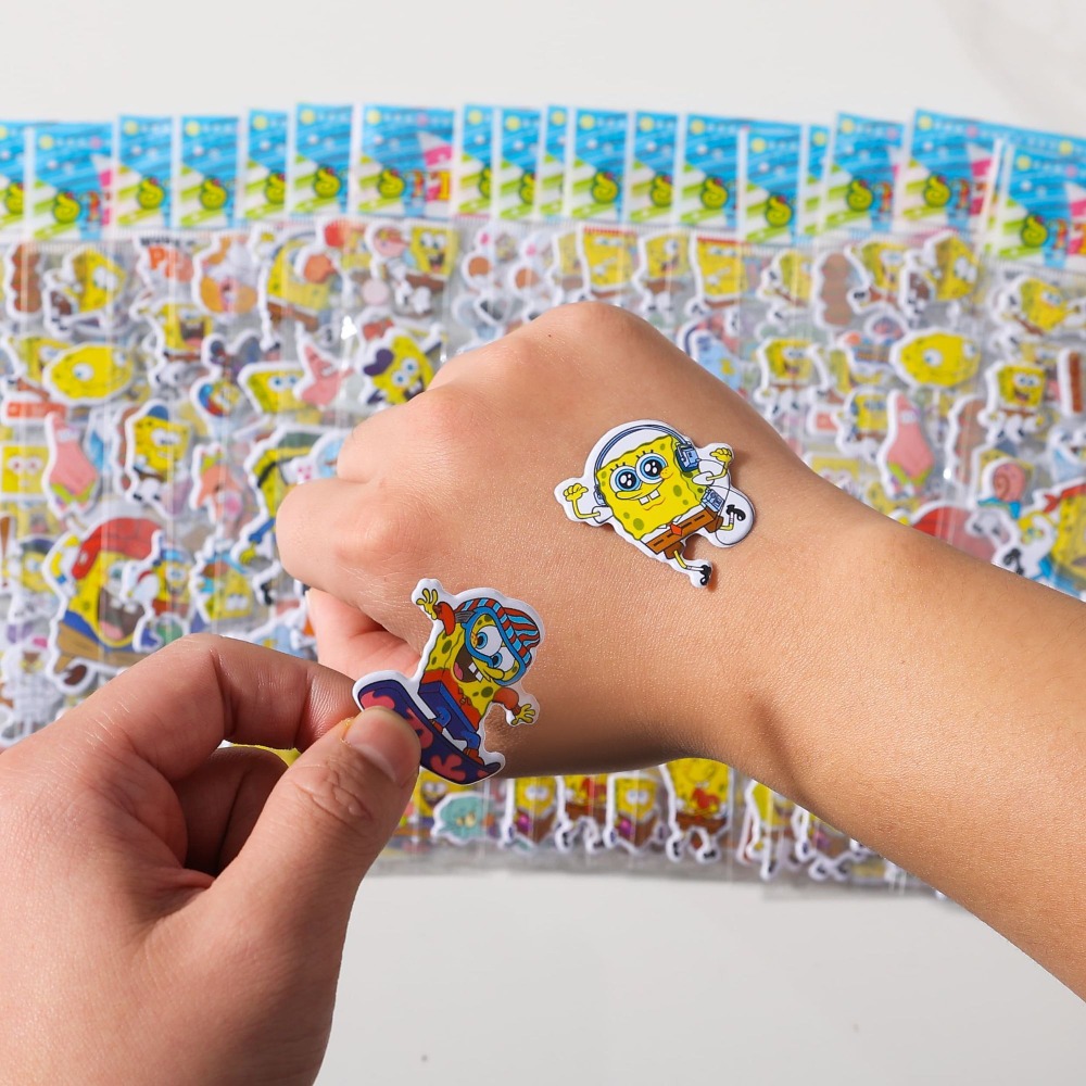 12-Pack SpongeBob 3D Stickers  - Kids First Education recension och pris
